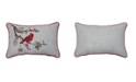 Pillow Perfect Christmas Cardinal Lumbar Pillow